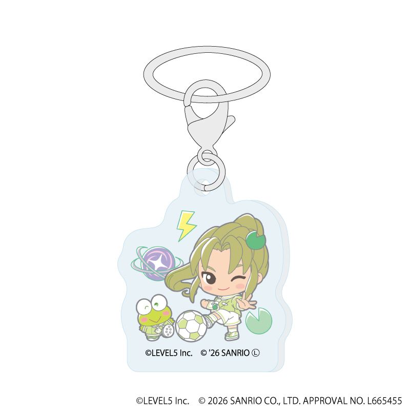 めじるしチャーム「イナズマイレブン×サンリオキャラクターズ」01/コンプリートセット(全10種)(コラボイラスト)