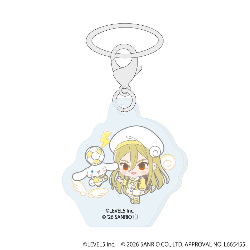 めじるしチャーム「イナズマイレブン×サンリオキャラクターズ」01/コンプリートセット(全10種)(コラボイラスト)