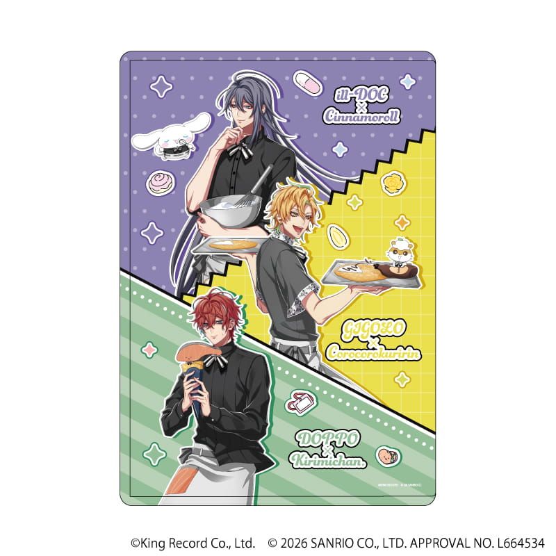 キャラクリアケース「ヒプノシスマイク SANRIO NAKAYOKU EDIT」10/麻天狼(コラボイラスト)