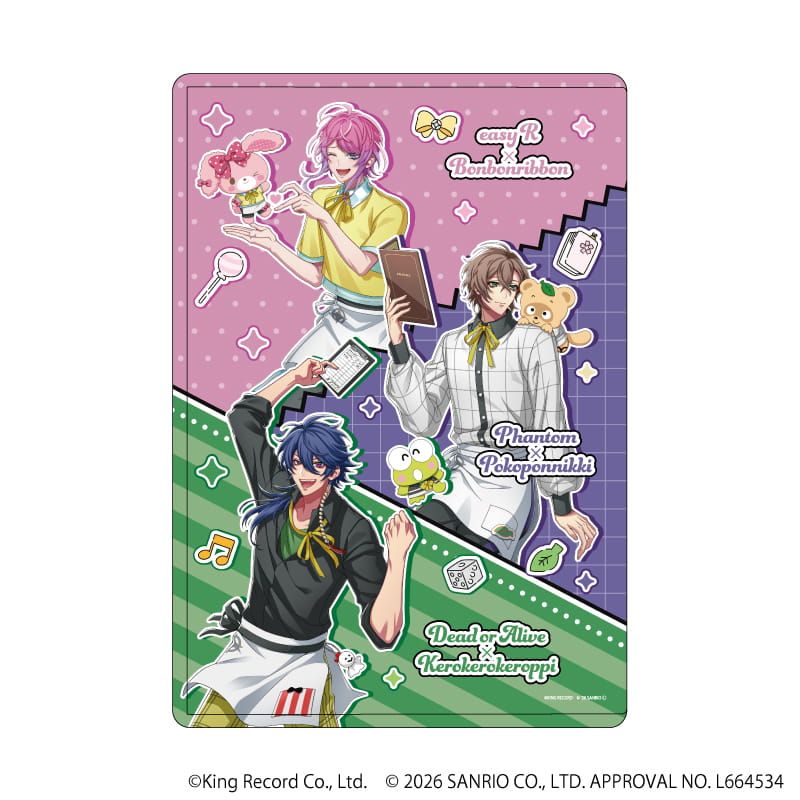 キャラクリアケース「ヒプノシスマイク SANRIO NAKAYOKU EDIT」09/Fling Posse(コラボイラスト)