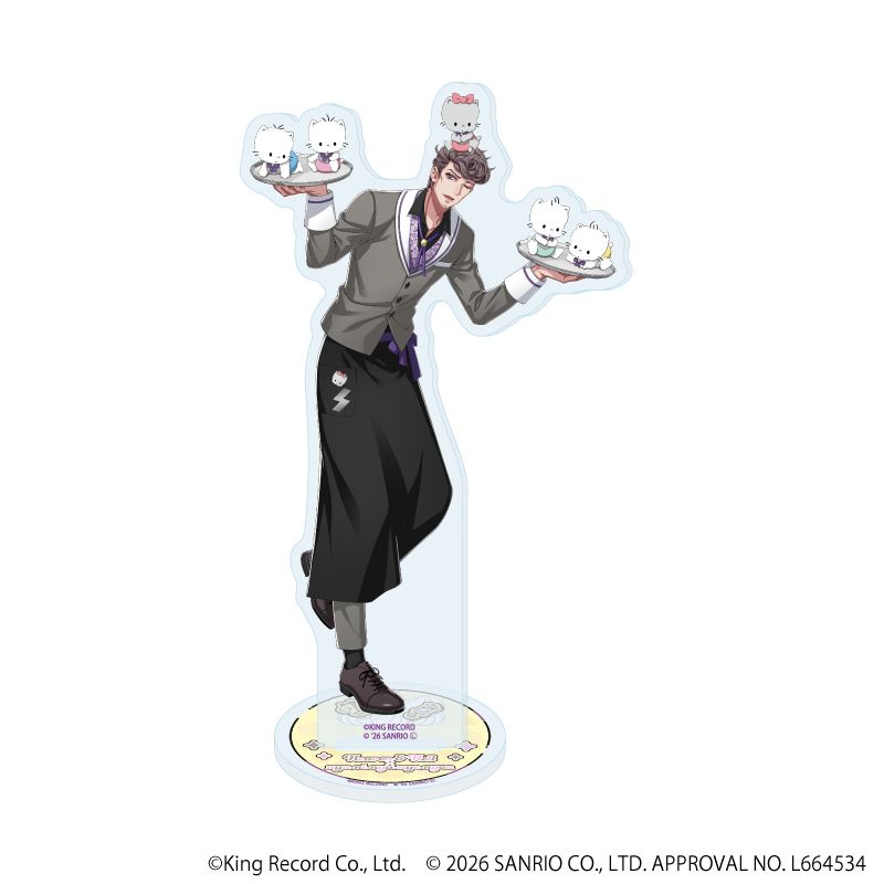 アクリルスタンド「ヒプノシスマイク SANRIO NAKAYOKU EDIT」18/天国 獄×ニャニィニュニェニョン(コラボイラスト)