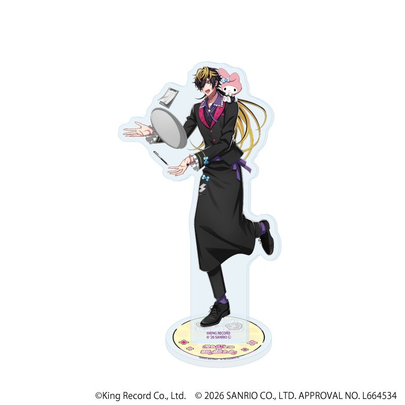 アクリルスタンド「ヒプノシスマイク SANRIO NAKAYOKU EDIT」17/四十物 十四×マイメロディ(コラボイラスト)