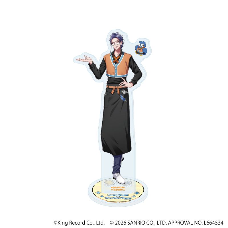 アクリルスタンド「ヒプノシスマイク SANRIO NAKAYOKU EDIT」14/躑躅森 盧笙×パタパタペッピー(コラボイラスト)