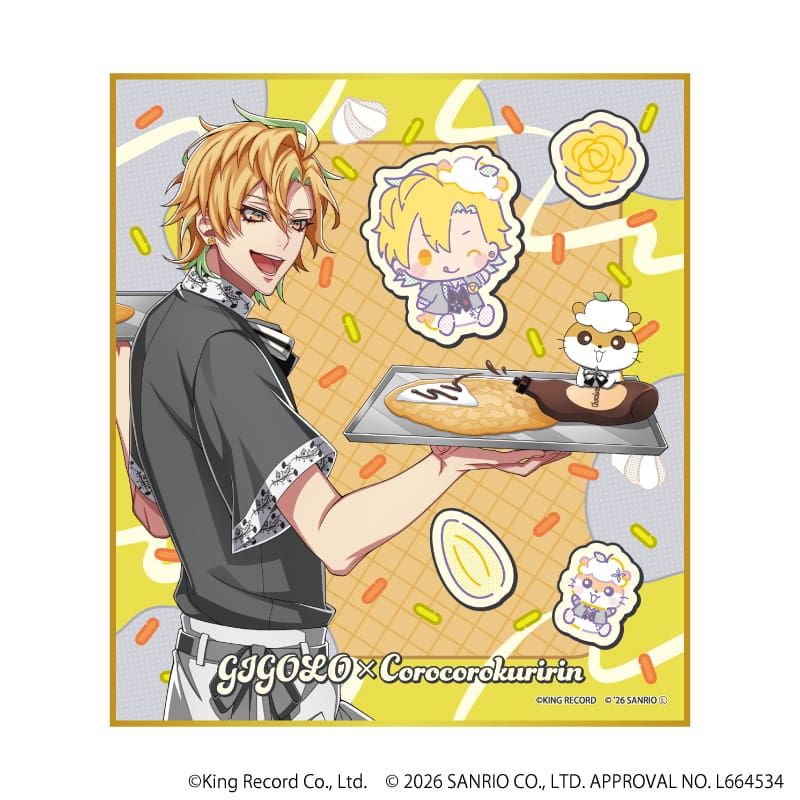 ミニ色紙「ヒプノシスマイク SANRIO NAKAYOKU EDIT」02/コンプリートセット(全9種)(コラボイラスト)