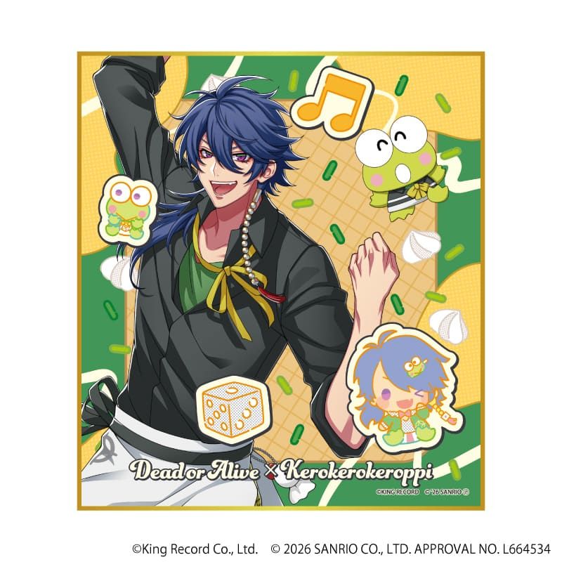 ミニ色紙「ヒプノシスマイク SANRIO NAKAYOKU EDIT」01/コンプリートセット(全9種)(コラボイラスト)