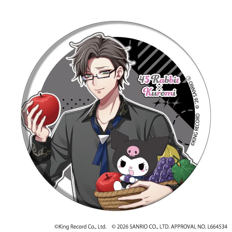 缶バッジ「ヒプノシスマイク SANRIO NAKAYOKU EDIT」01/コンプリートセット(全9種)(コラボイラスト)