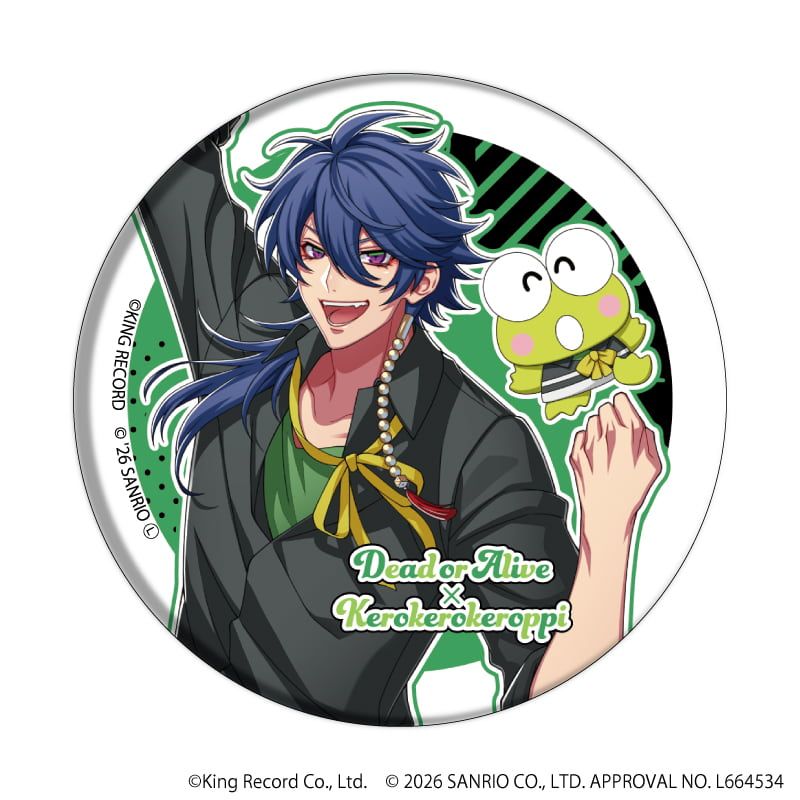 缶バッジ「ヒプノシスマイク SANRIO NAKAYOKU EDIT」01/コンプリートセット(全9種)(コラボイラスト)