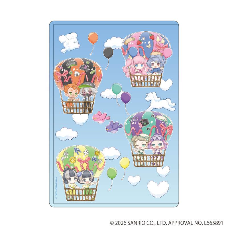 キャラクリアケース「まいまいまいごえん」17/B(ミニキャライラスト)