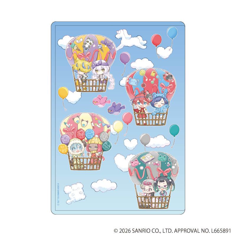 キャラクリアケース「まいまいまいごえん」16/A(ミニキャライラスト)