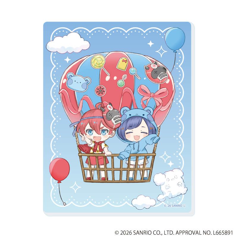 アクリルカード「まいまいまいごえん」07/コンプリートセット(全8種)(ミニキャライラスト)