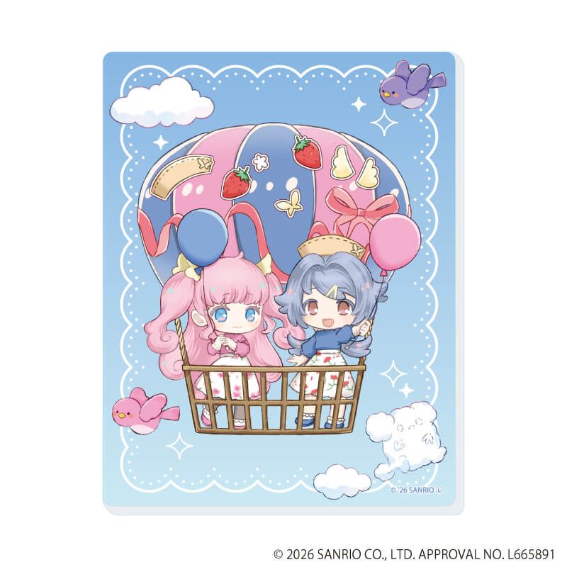 アクリルカード「まいまいまいごえん」07/コンプリートセット(全8種)(ミニキャライラスト)