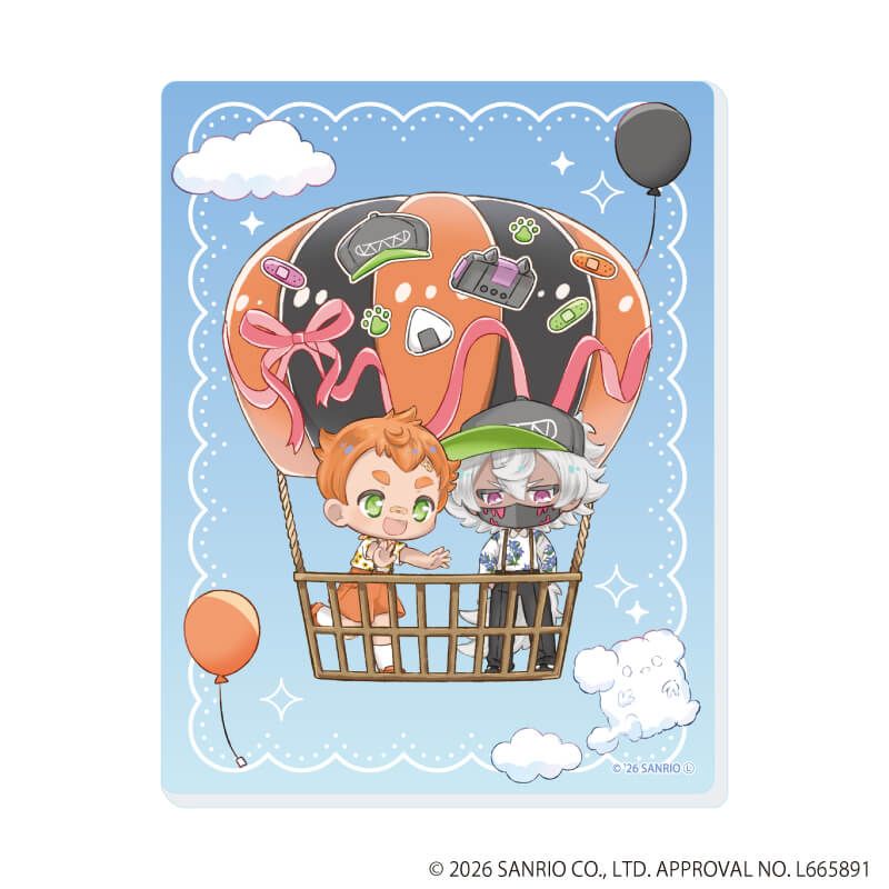 アクリルカード「まいまいまいごえん」07/コンプリートセット(全8種)(ミニキャライラスト)