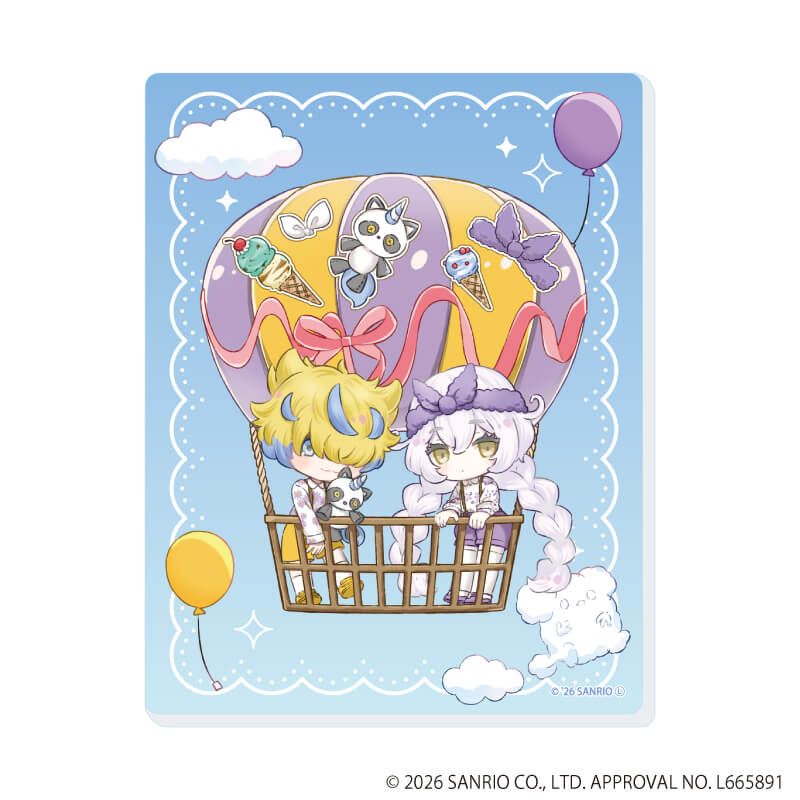 アクリルカード「まいまいまいごえん」07/コンプリートセット(全8種)(ミニキャライラスト)