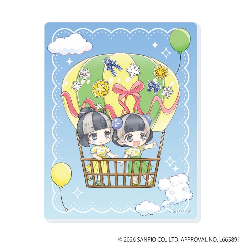 アクリルカード「まいまいまいごえん」07/コンプリートセット(全8種)(ミニキャライラスト)