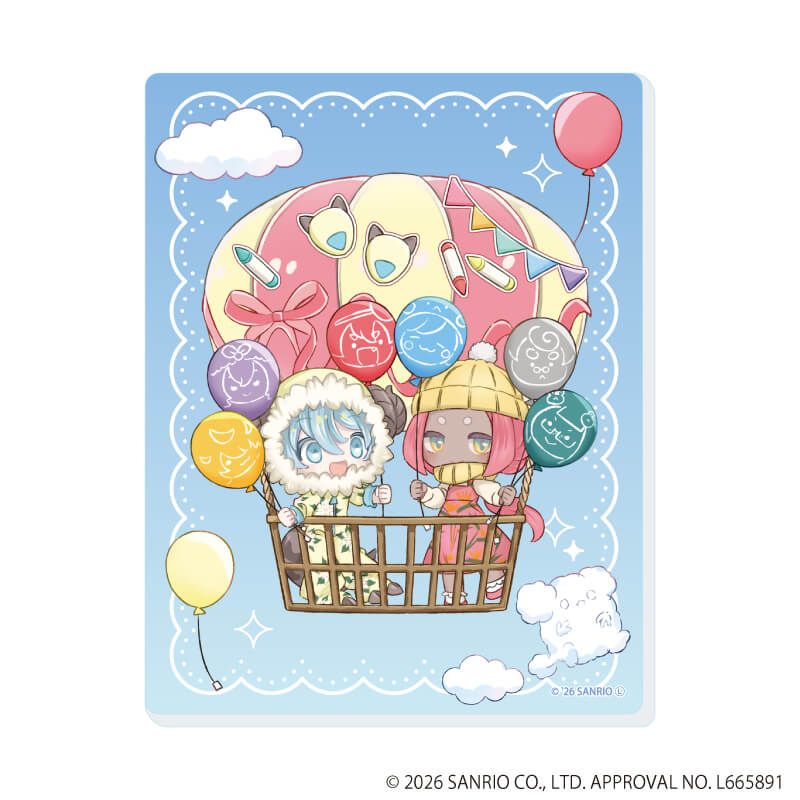 アクリルカード「まいまいまいごえん」07/コンプリートセット(全8種)(ミニキャライラスト)