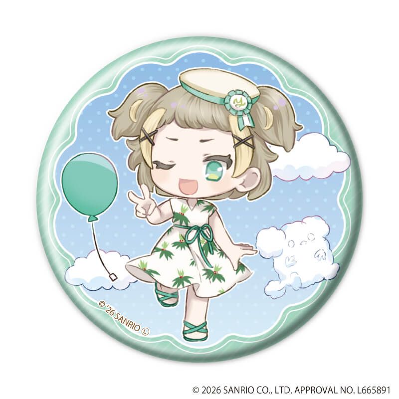 缶バッジ「まいまいまいごえん」17/コンプリートセット(全8種)(ミニキャライラスト)