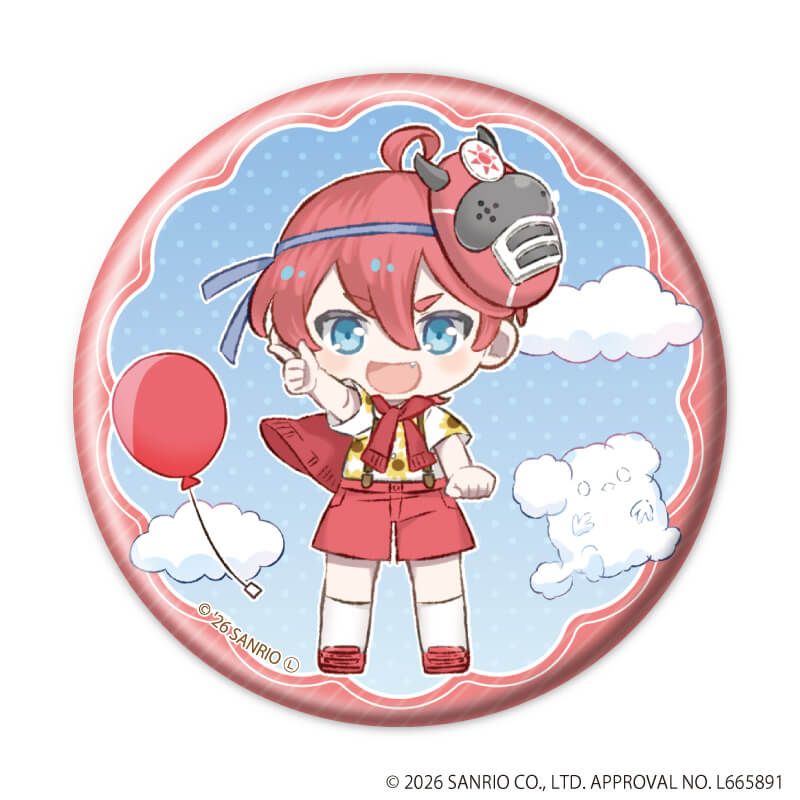 缶バッジ「まいまいまいごえん」16/コンプリートセット(全8種)(ミニキャライラスト)