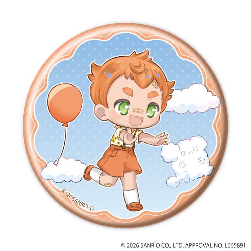 缶バッジ「まいまいまいごえん」16/コンプリートセット(全8種)(ミニキャライラスト)