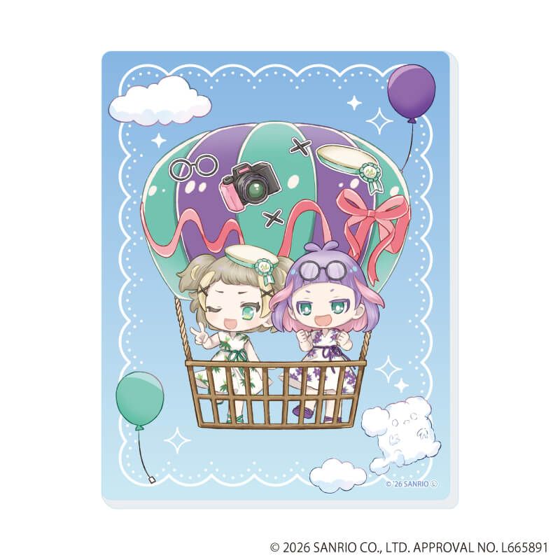 アクリルカード「まいまいまいごえん」07/ブラインド(8種)(ミニキャライラスト)