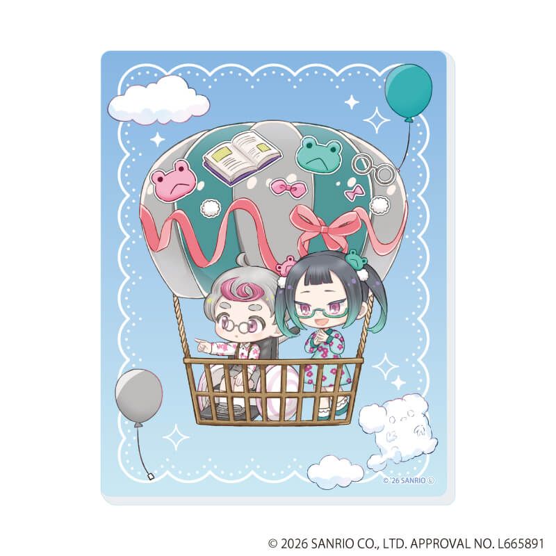 アクリルカード「まいまいまいごえん」07/ブラインド(8種)(ミニキャライラスト)