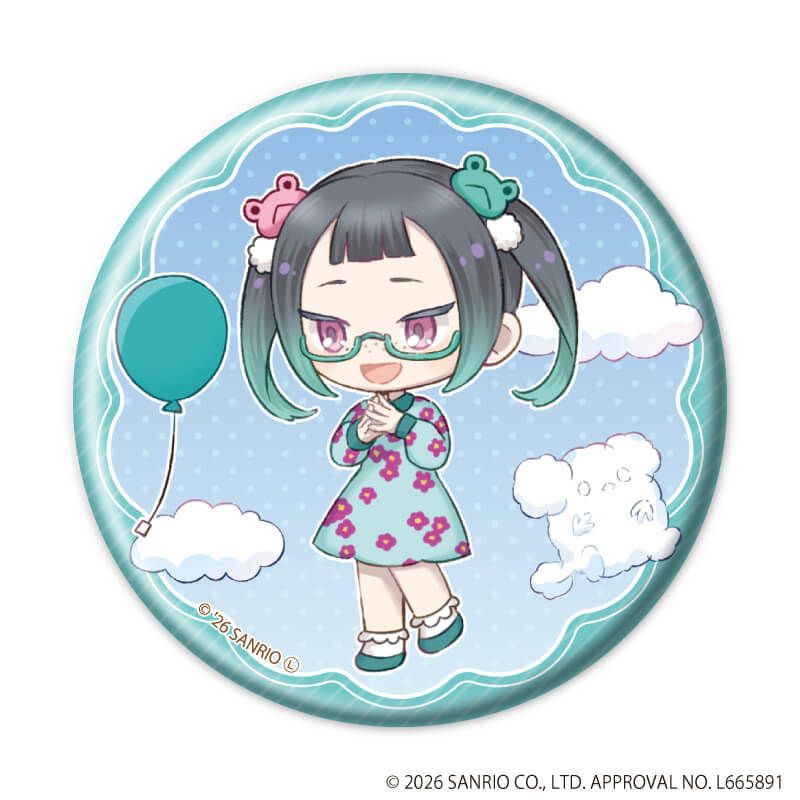 缶バッジ「まいまいまいごえん」16/ブラインド(8種)(ミニキャライラスト)