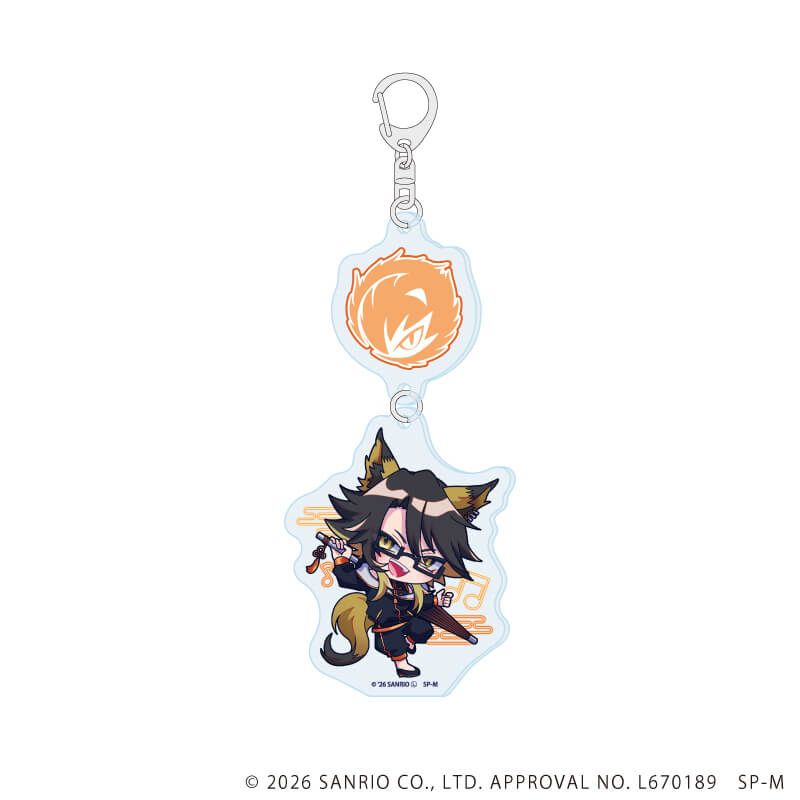 連結アクリルキーホルダー「SHOW BY ROCK!!」14/ヤイバ(ミニキャライラスト)
