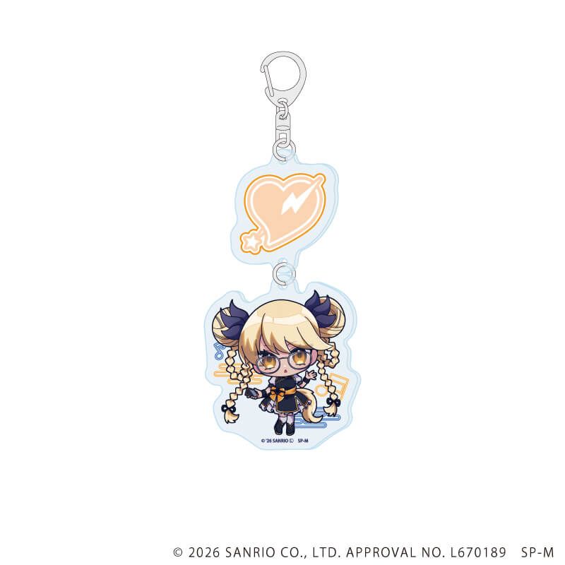 連結アクリルキーホルダー「SHOW BY ROCK!!」12/レトリー(ミニキャライラスト)