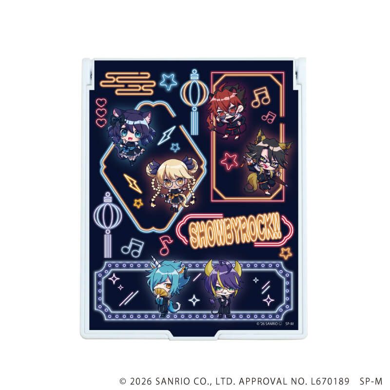 デカキャラミラー「SHOW BY ROCK!!」13/B(ミニキャライラスト)