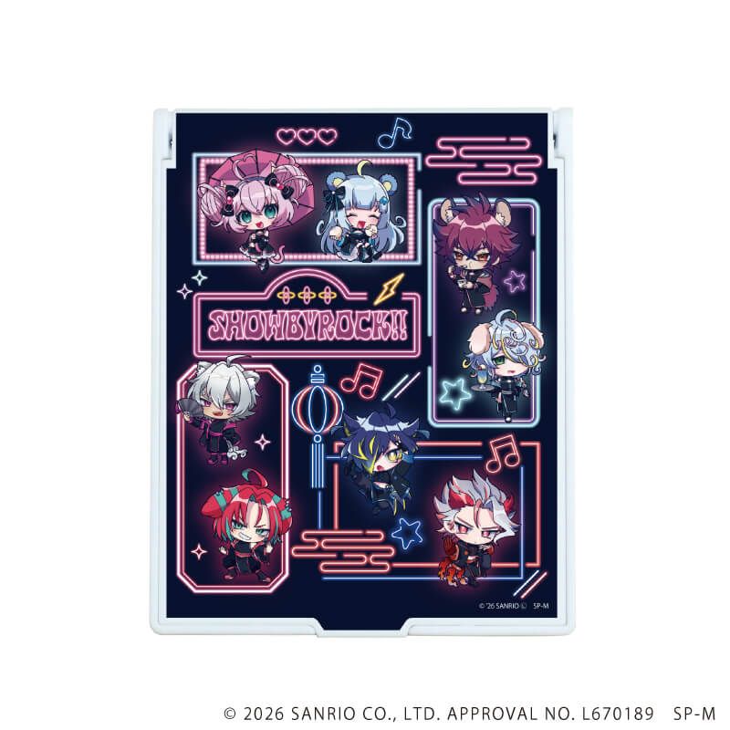 デカキャラミラー「SHOW BY ROCK!!」12/A(ミニキャライラスト)