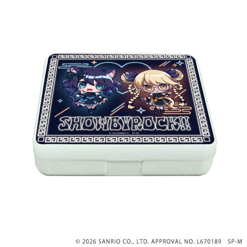 小物ケース「SHOW BY ROCK!!」22/シアン＆レトリー(ミニキャライラスト)