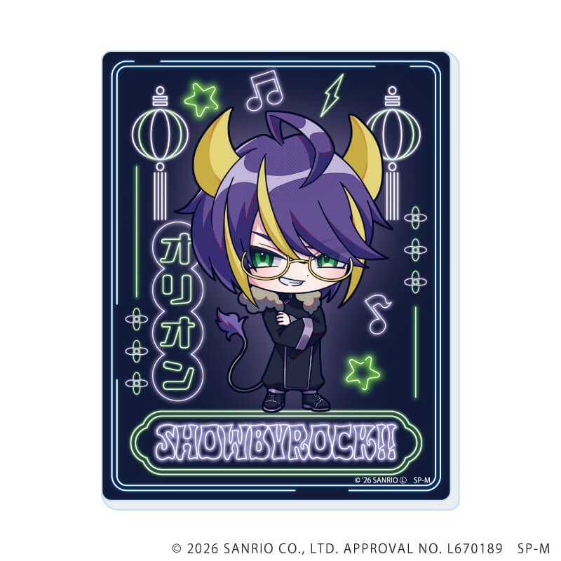 アクリルカード「SHOW BY ROCK!!」44/コンプリートセット(全6種)(ミニキャライラスト)