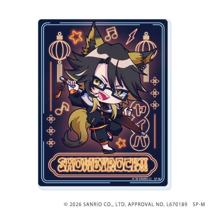 アクリルカード「SHOW BY ROCK!!」44/コンプリートセット(全6種)(ミニキャライラスト)