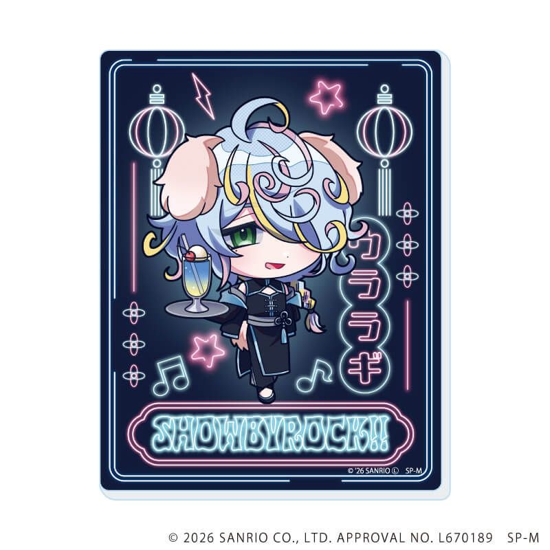 アクリルカード「SHOW BY ROCK!!」43/コンプリートセット(全8種)(ミニキャライラスト)