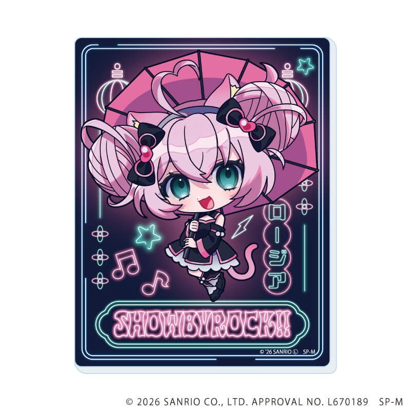 アクリルカード「SHOW BY ROCK!!」43/コンプリートセット(全8種)(ミニキャライラスト)