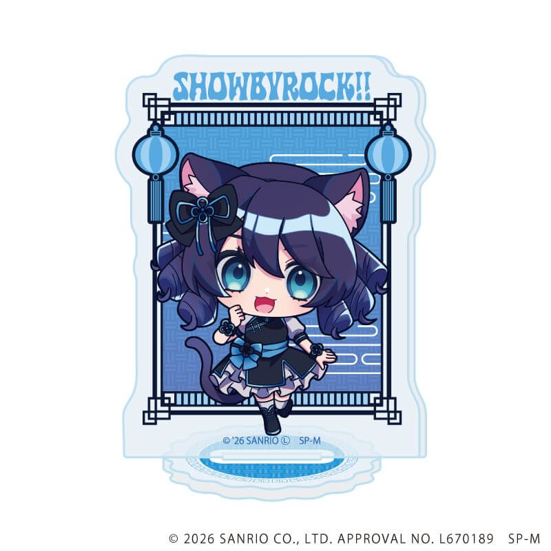 アクリルぷちスタンド「SHOW BY ROCK!!」46/コンプリートセット(全6種)(ミニキャライラスト)