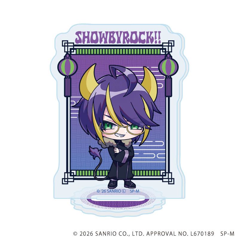 アクリルぷちスタンド「SHOW BY ROCK!!」46/コンプリートセット(全6種)(ミニキャライラスト)