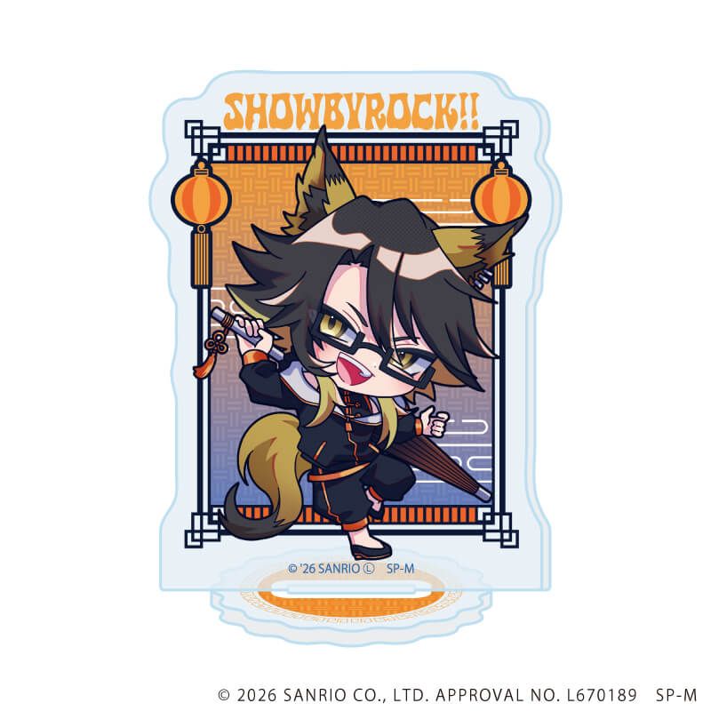 アクリルぷちスタンド「SHOW BY ROCK!!」46/コンプリートセット(全6種)(ミニキャライラスト)