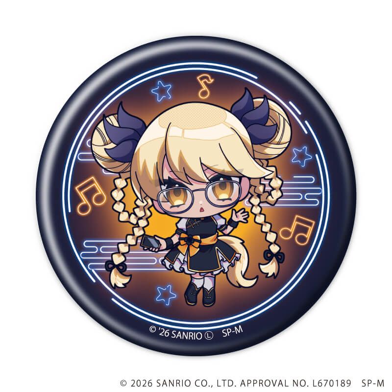 缶バッジ「SHOW BY ROCK!!」53/コンプリートセット(全6種)(ミニキャライラスト)