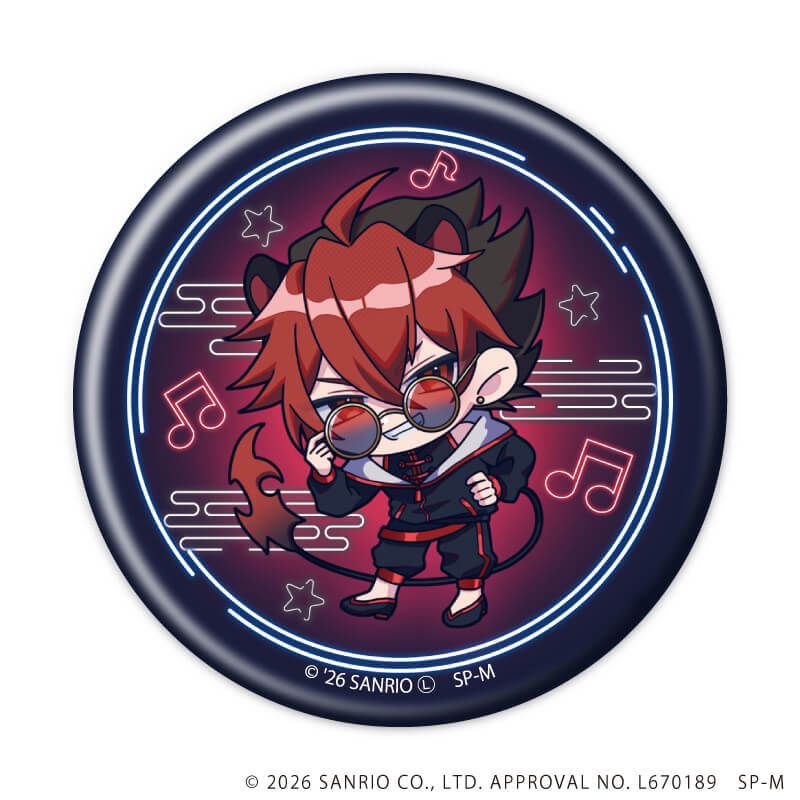 缶バッジ「SHOW BY ROCK!!」53/コンプリートセット(全6種)(ミニキャライラスト)