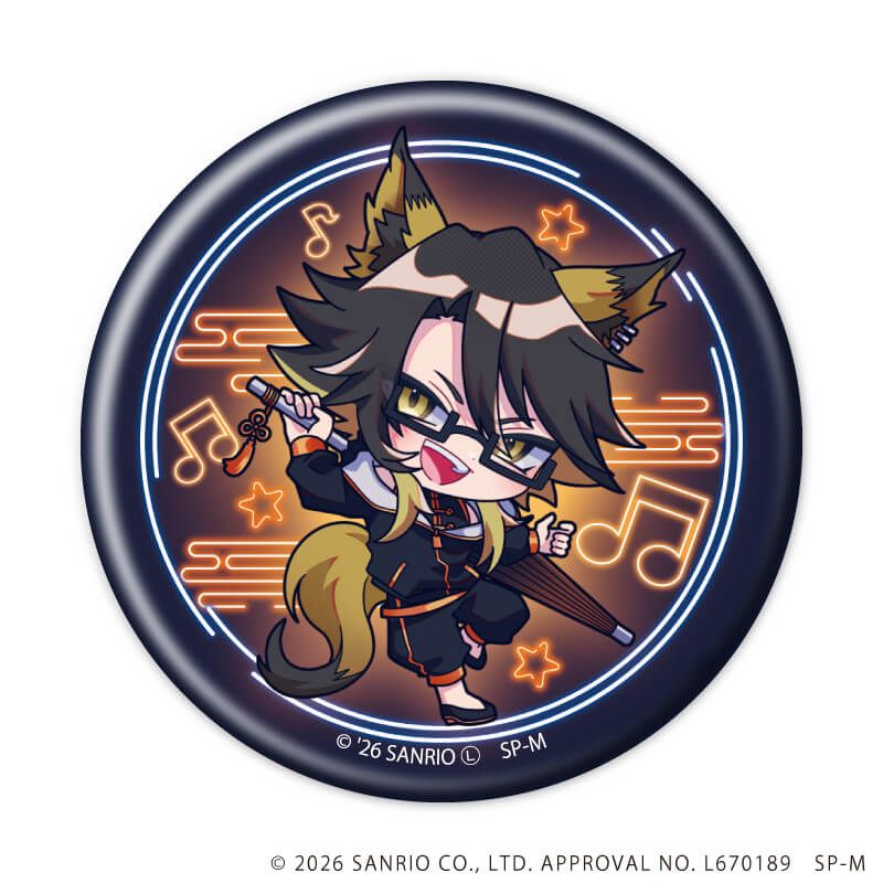 缶バッジ「SHOW BY ROCK!!」53/コンプリートセット(全6種)(ミニキャライラスト)