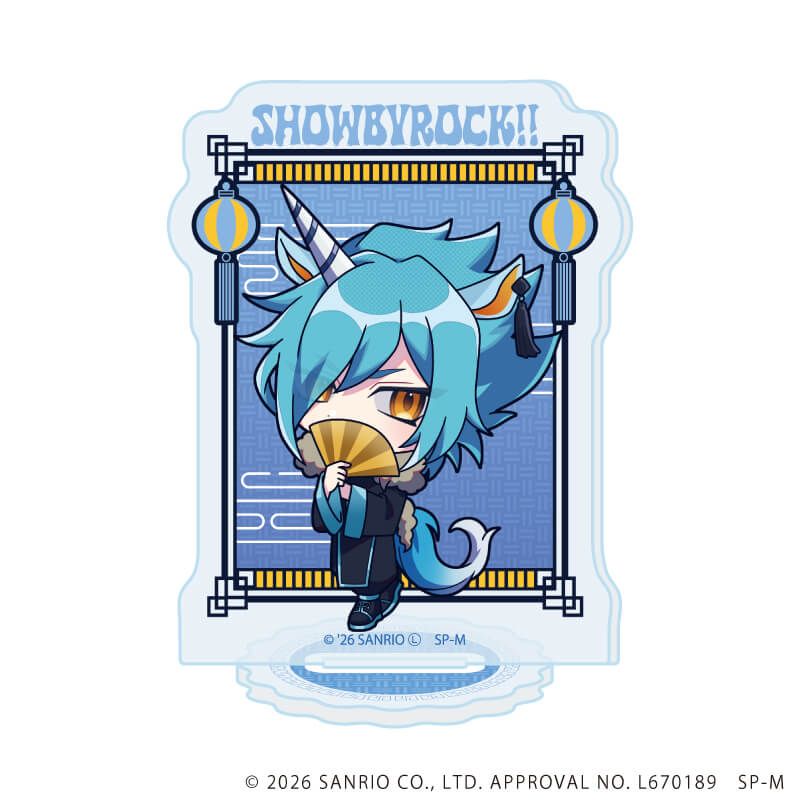 アクリルぷちスタンド「SHOW BY ROCK!!」46/ブラインド(6種)(ミニキャライラスト)