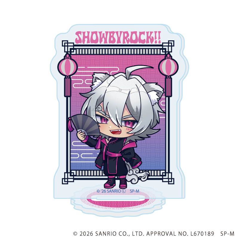 アクリルぷちスタンド「SHOW BY ROCK!!」45/ブラインド(8種)(ミニキャライラスト)