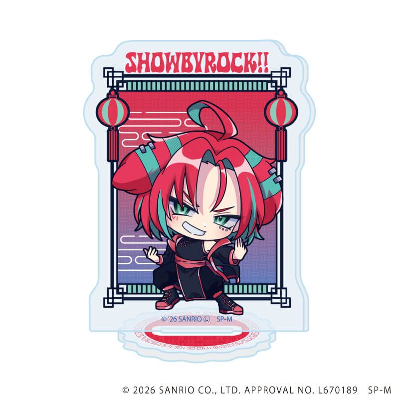 アクリルぷちスタンド「SHOW BY ROCK!!」45/ブラインド(8種)(ミニキャライラスト)