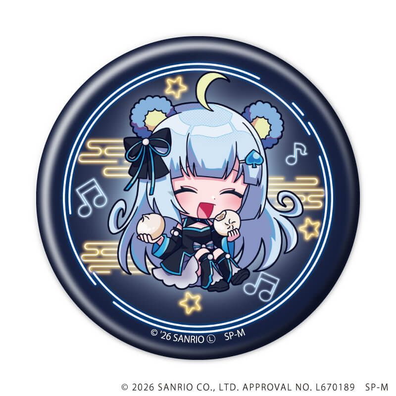 缶バッジ「SHOW BY ROCK!!」52/ブラインド(8種)(ミニキャライラスト)