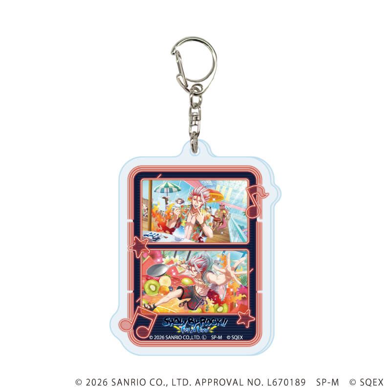 アクリルキーホルダー「SHOW BY ROCK!! Fes A Live」192/コンプリートセット(全8種)(公式イラスト)