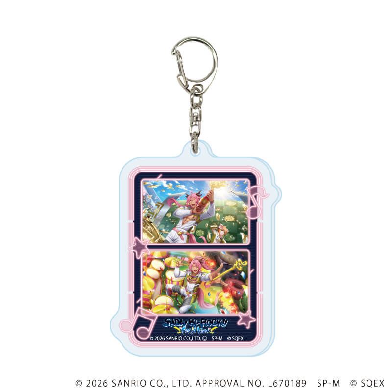 アクリルキーホルダー「SHOW BY ROCK!! Fes A Live」191/コンプリートセット(全8種)(公式イラスト)