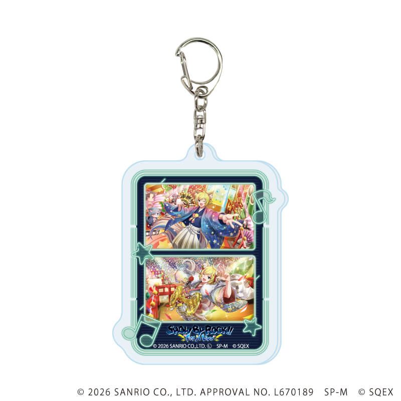 アクリルキーホルダー「SHOW BY ROCK!! Fes A Live」190/コンプリートセット(全8種)(公式イラスト)