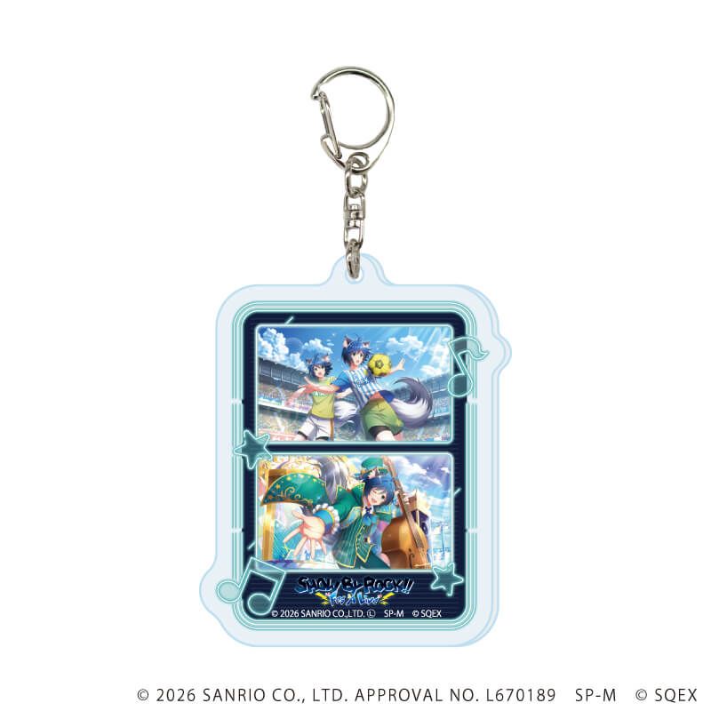 アクリルキーホルダー「SHOW BY ROCK!! Fes A Live」190/コンプリートセット(全8種)(公式イラスト)