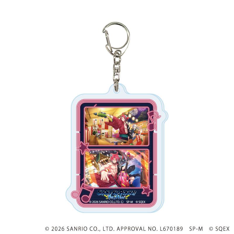 アクリルキーホルダー「SHOW BY ROCK!! Fes A Live」190/コンプリートセット(全8種)(公式イラスト)