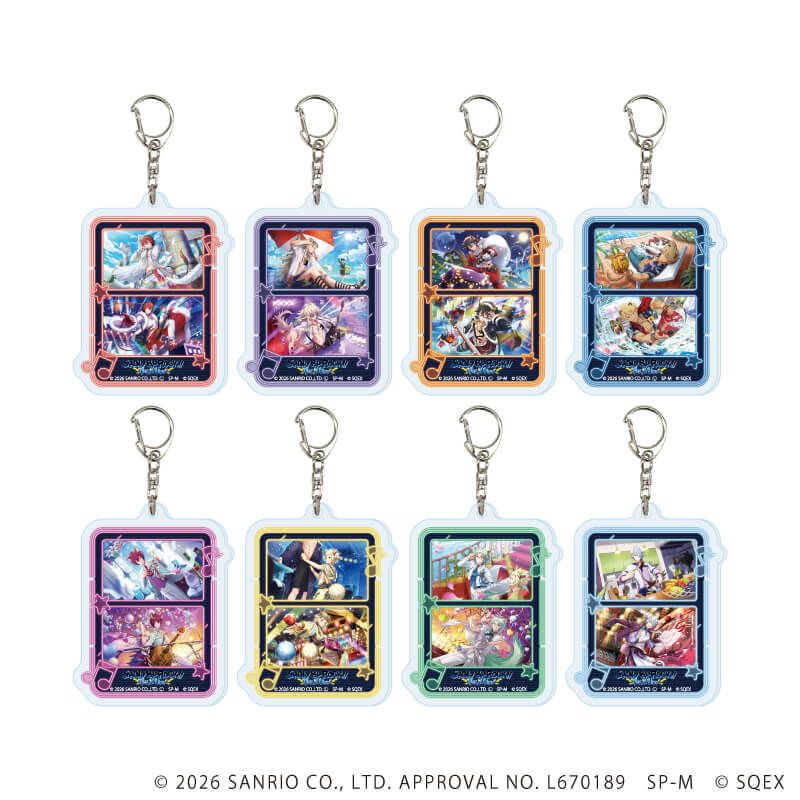 アクリルキーホルダー「SHOW BY ROCK!! Fes A Live」189/コンプリートセット(全8種)(公式イラスト)